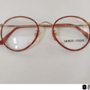 Giorgio Armani 112 montatura per occhiali vintage 1990s (small) NOS