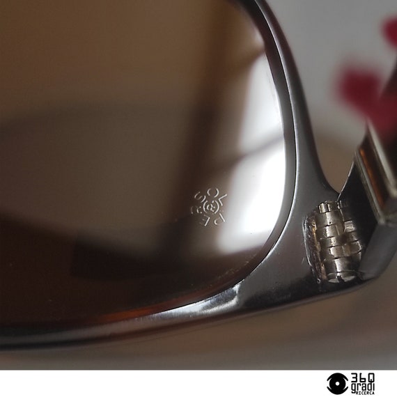 Vintage folding sunglasses "Persol Meflecto Ratti… - image 7