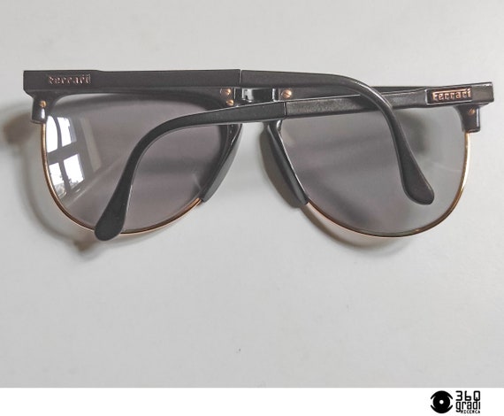 Vintage folding sunglasses "Ferrari F27", vintage… - image 9