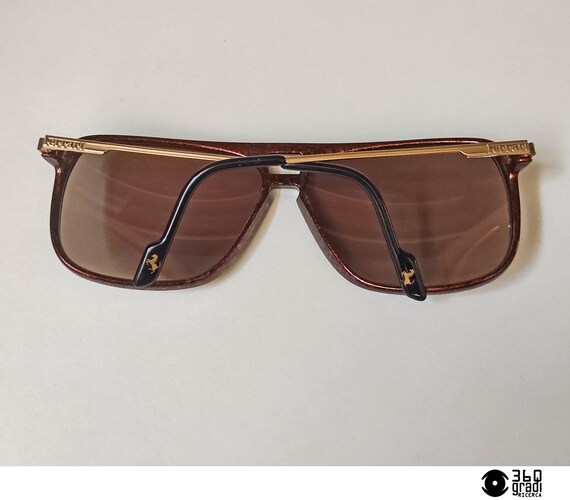 Vintage folding sunglasses "Ferrari F36-S", vinta… - image 9