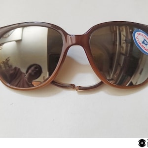 „Vuarnet Pouilloux“-Sonnenbrille, „Skilynx Acier“ verspiegelte Sonnengläser (mittel), NOS.