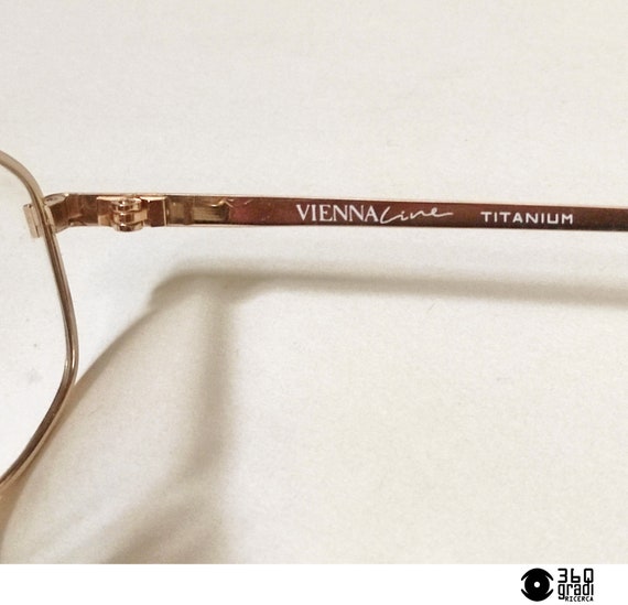 Viennaline Titanium 1711 eyeglasses vintage Japan… - image 5