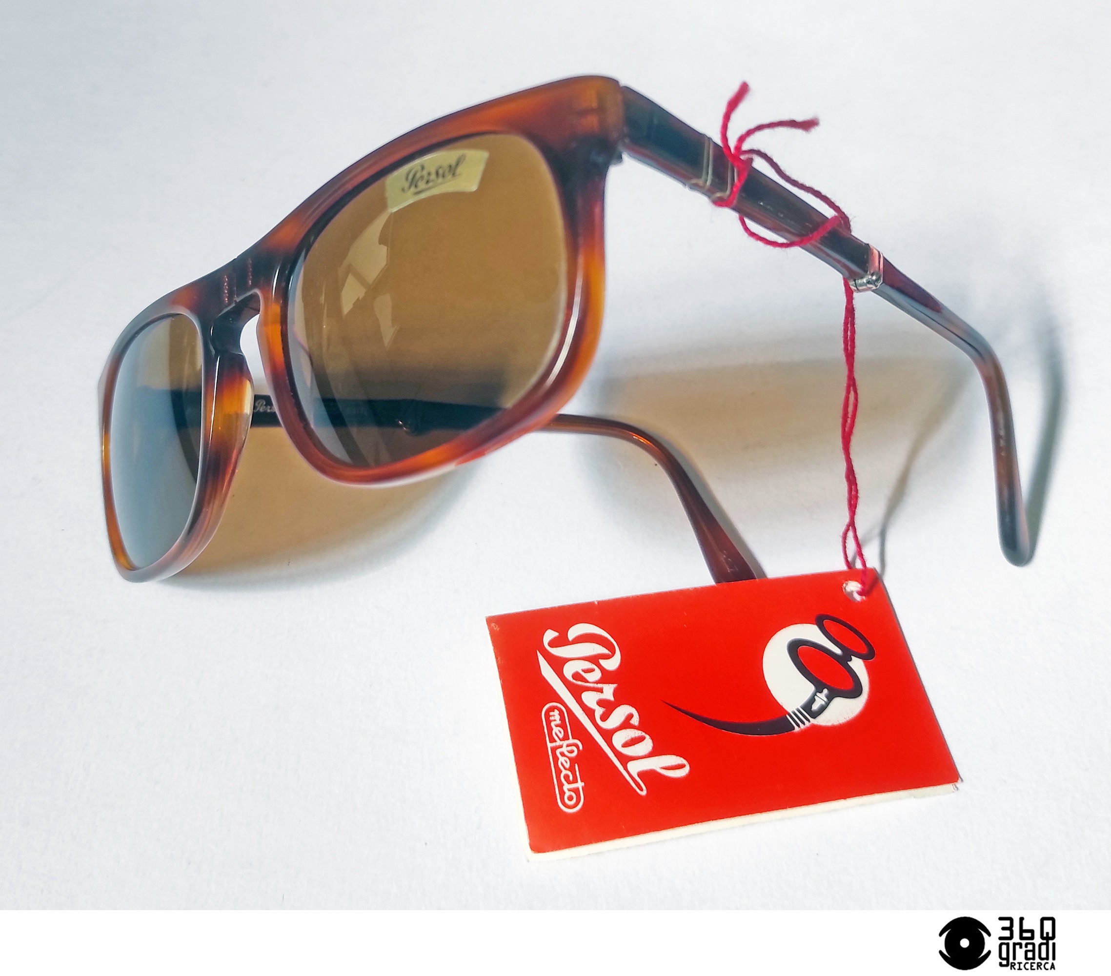 Vintage 1980s persol Meflecto Ratti 807 Folding Sunglasses medium