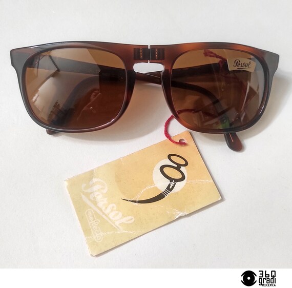 Vintage folding sunglasses "Persol Meflecto Ratti… - image 2