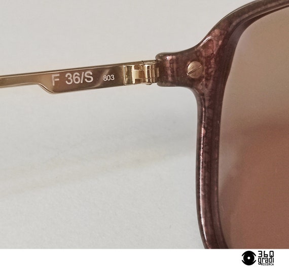 Vintage folding sunglasses "Ferrari F36-S", vinta… - image 6
