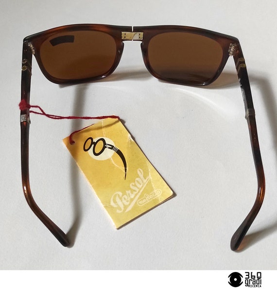 Vintage folding sunglasses "Persol Meflecto Ratti… - image 10