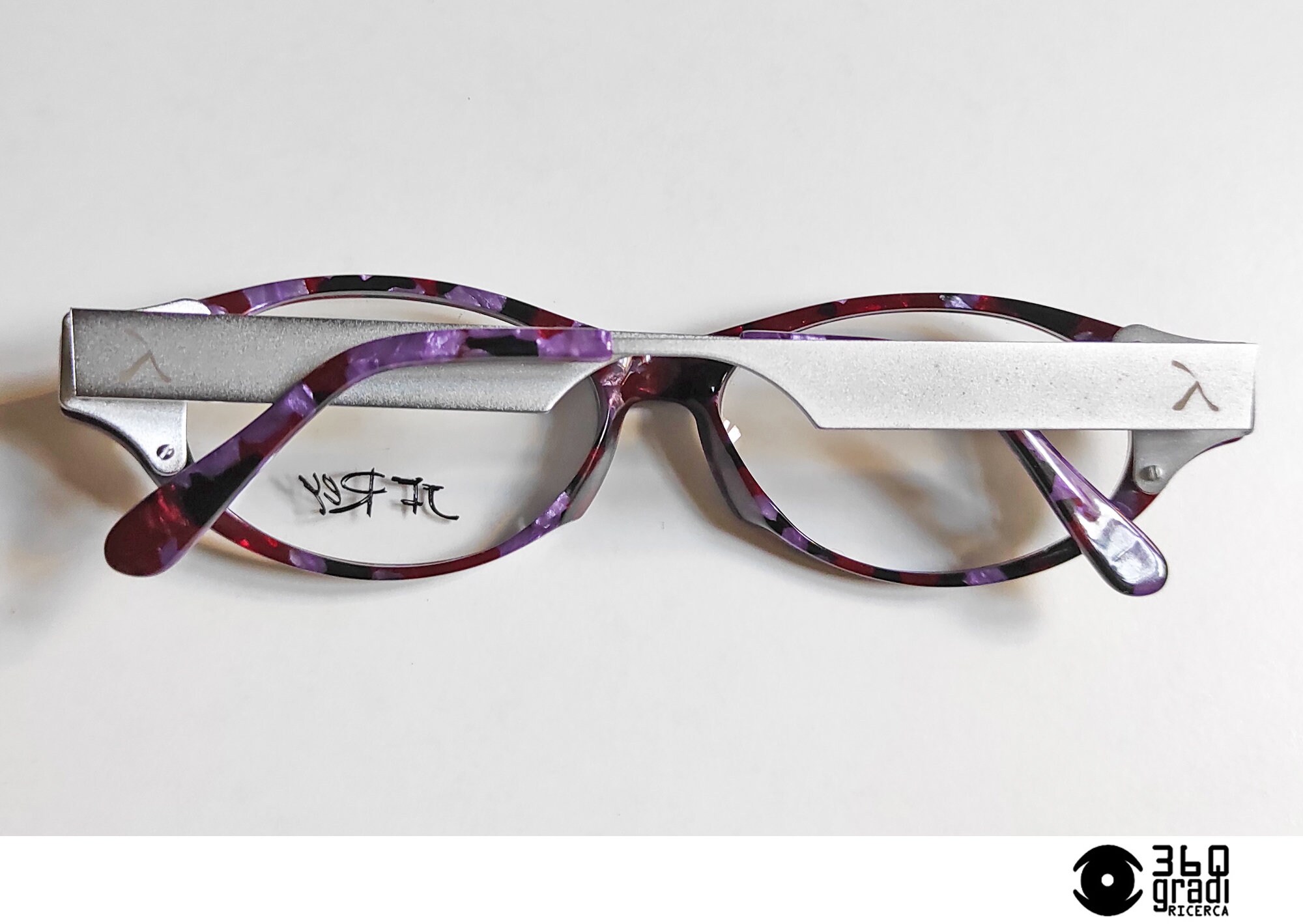 Lunettes De Soleil Créateur J.F. Rey - Monture Violette Acétate - Forme Cat Eye - Neuf Avec étiquettes