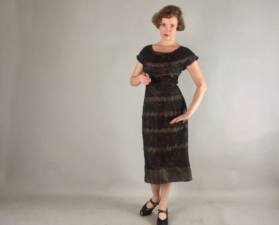 Chocolate Cocktail Party Dress