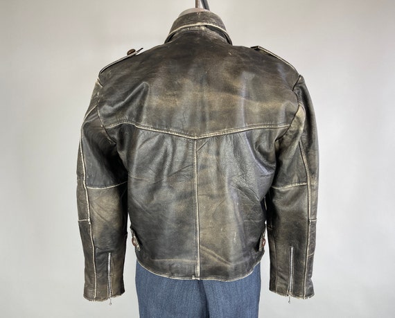 1950s Mad Max Motorcycle Jacket | Vintage 50s Iro… - image 5