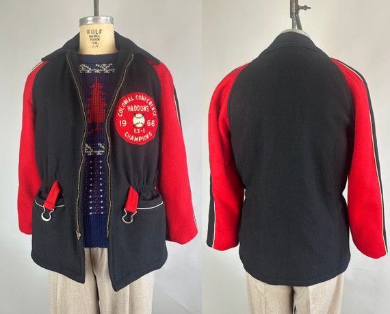 1960s We are the Champions Coat | Vintage 60s Red… - image 8