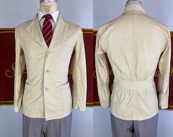 30s vintage 3Peace suit スーツ Ciglet Alternate stripe three-piece suit with full-cut trousers in