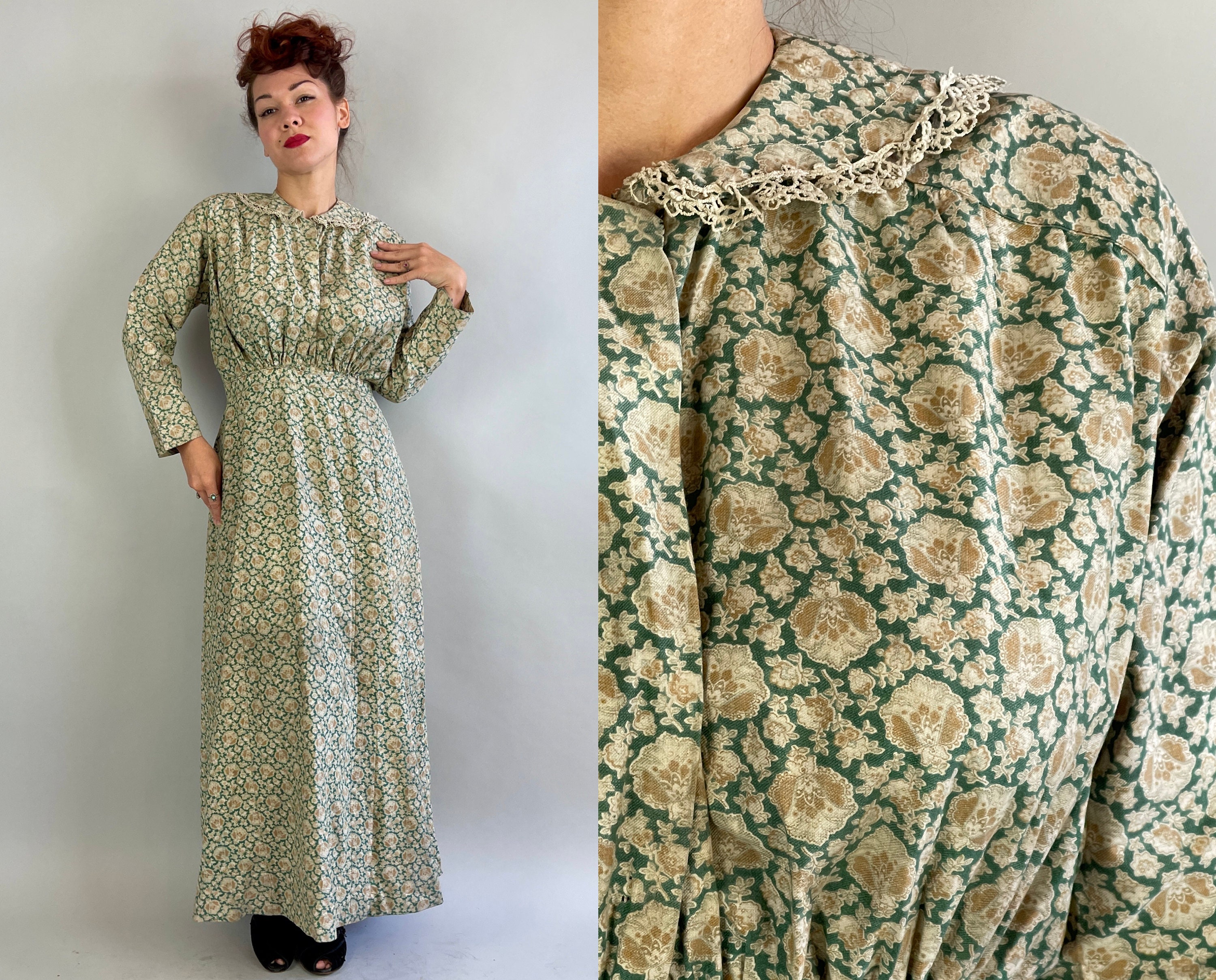1900s Little House on the Prairie Dress | Vintage Antique 1900s Little House on the Prairie Dress | Vintage Antique