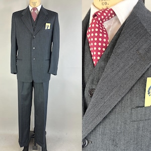1950s 3 Piece Suit - Etsy