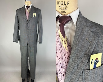 スーツ Late 50s style herringbone stripes Vintage 50s Big Smith Coveralls Sanforized Herringbone