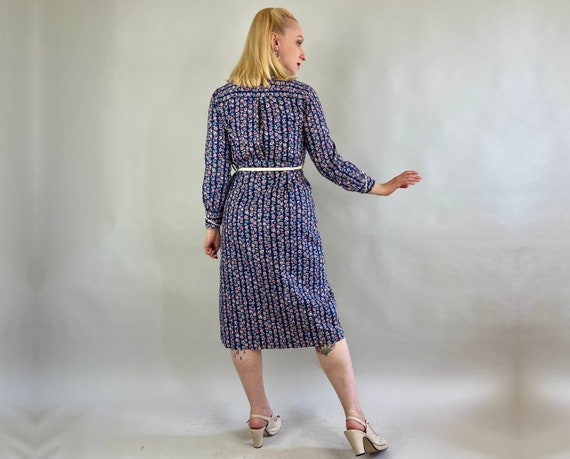 1930s Prairie Companion Dress | Vintage 30s Cotto… - image 9