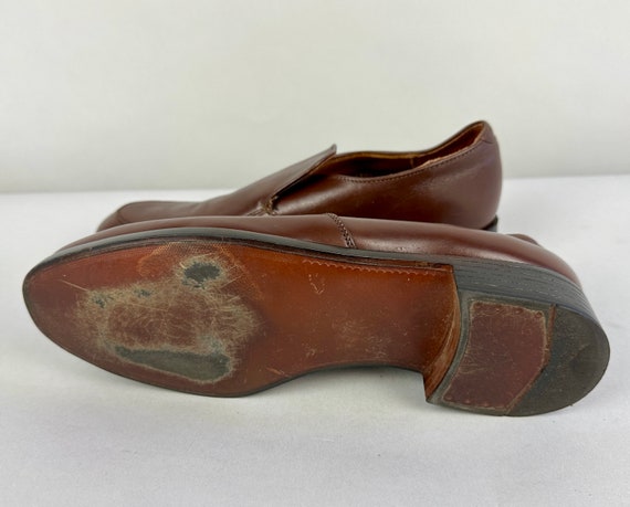 1950s Laid Back Dandy Loafers | Vintage 50s Cedar… - image 9
