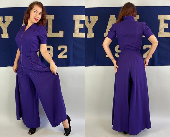 1930s Jump for Joy Jumpsuit! | Vintage 30s Royal … - image 2