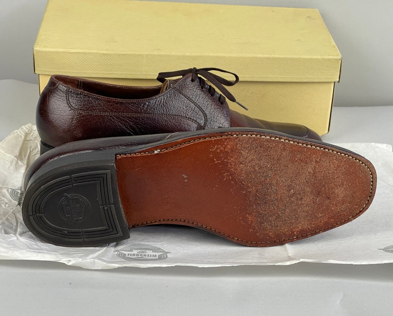 1960s Sporty Florsheim Shoes Vintage 60s Leather Pecan Brown - Etsy