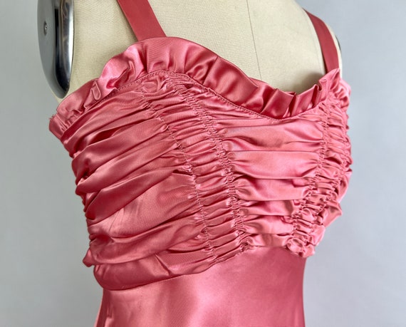 1930s Lovely Languid Liquid Satin Gown | Vintage … - image 7