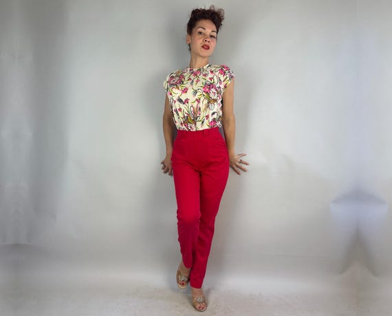 1950s Mama Mia Spicy Cigarette Pants | Vintage 50… - image 2