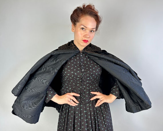 1800s Batty Betty Capelet | Victorian Antique Vin… - image 2