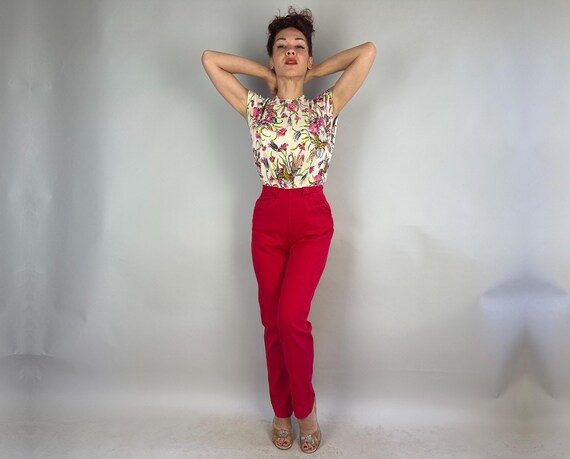 1950s Mama Mia Spicy Cigarette Pants | Vintage 50… - image 6