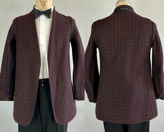 1920s Gentleman’s Delight Smoking Jacket | Vintage An… - Gem