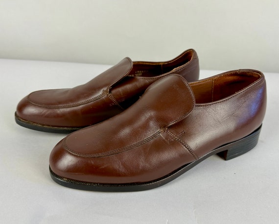 1950s Laid Back Dandy Loafers | Vintage 50s Cedar… - image 4