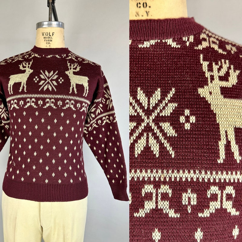 1940s Wool Sweater Vest | XS/S