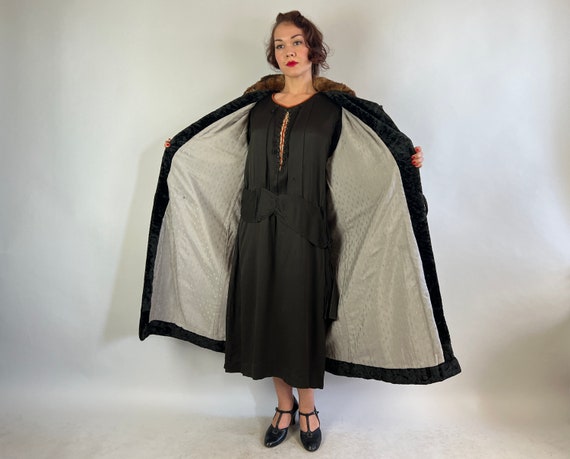 Abrigo Divine Decadence de la década de 1920 / - Etsy España