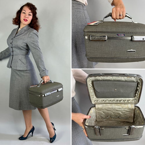 1950s american Tourister Train Case 