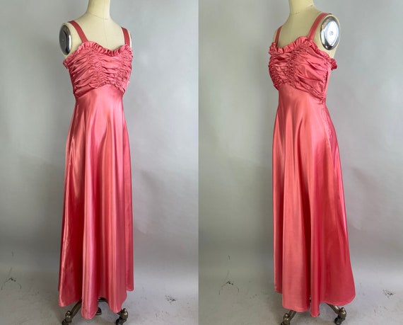 1930s Lovely Languid Liquid Satin Gown | Vintage … - image 2