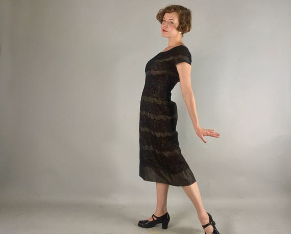 Chocolate Cocktail Party Dress