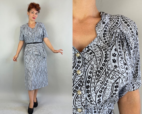 1940s Valerie's Vining Victory Dress | Vintage 40… - image 1