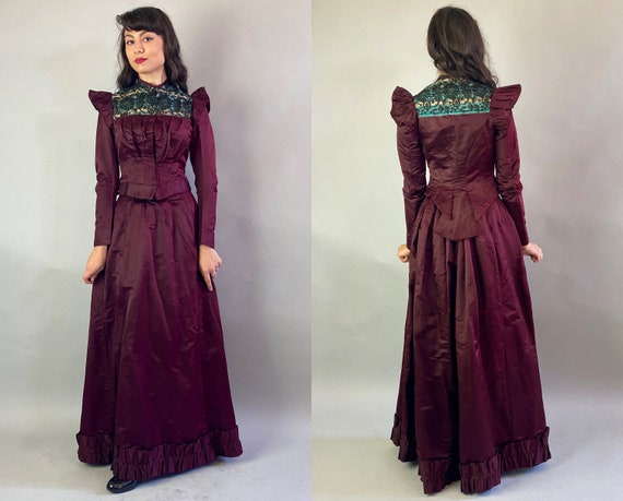 1800s Lady of Luxury Dress Set | Antique Victoria… - image 9