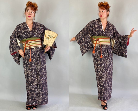 1950s Kimono Kitsuke | Vintage 50s Five Piece Tra… - image 2