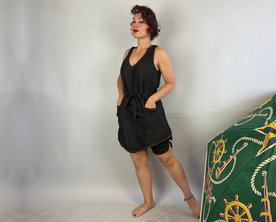 1910s Silver Screen Swimsuit | Vintage Antique Ed… - image 6