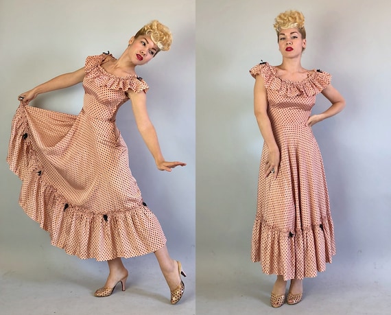 1930s 'Miss Hollywood Jr.' Dress Dated 1935! | Vin