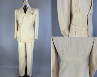 60s スーツ　ダブル　ビスポーク　ヴィンテージ 1950 年代のビッグボス スーツ | ヴィンテージ 50 年代前半