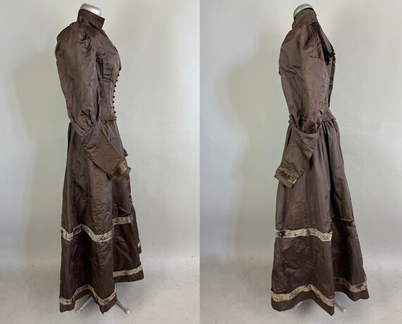 1800s Milady's Mutton Sleeves Ensemble | Antique … - image 6