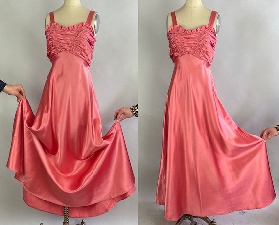 1930s Lovely Languid Liquid Satin Gown | Vintage … - image 6