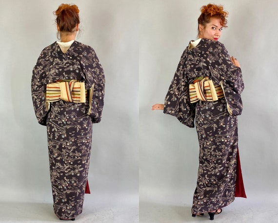 1950s Kimono Kitsuke | Vintage 50s Five Piece Tra… - image 4