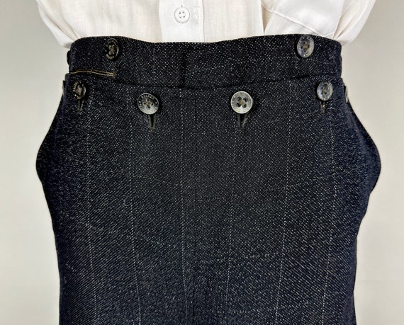 1900s Fascinating Fall Front Trousers | Vintage Antique