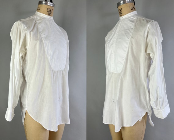 1920s Fredrick's Formal Shirt | Vintage Antique 2… - image 3