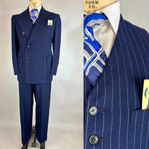 スーツ 1940s style Bold look SUIT What do people generally feel about the post-war 40's Bold Look