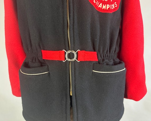 1960s We are the Champions Coat | Vintage 60s Red… - image 5