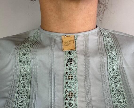 1950s Prim Proper and Practical Blouse | Vintage … - image 6