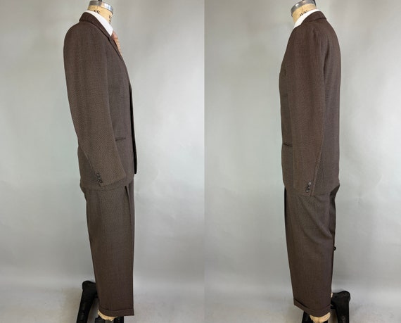1940s Man of Distinction Suit | Vintage 40s Light… - image 4
