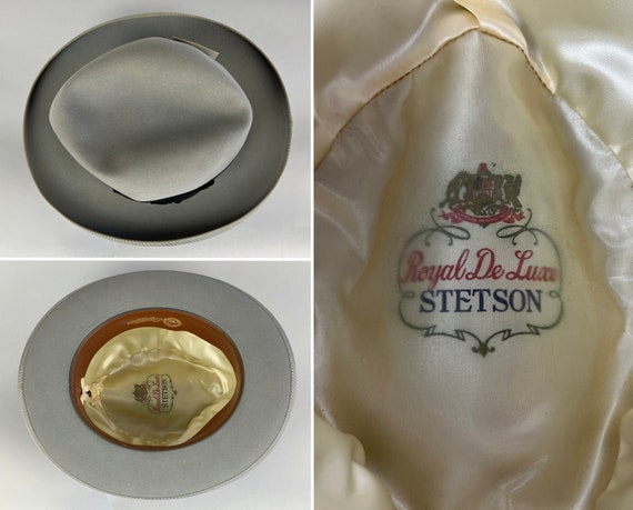 1940s Stetson Royal DeLuxe Fedora | Vintage 40s D… - image 9