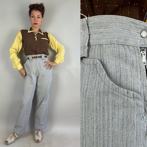 1950s Striped Pants - Etsy